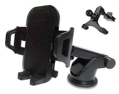 Car Air Vent Multi-Function Phone Holder with Carbon Fiber