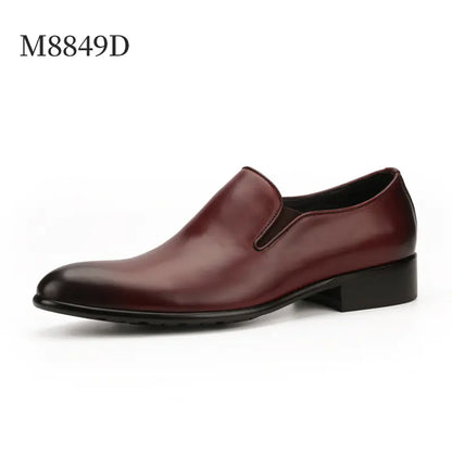 The Hand-Painted Leather Shoes for Men,