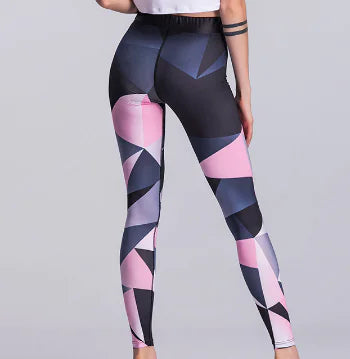 Women's Breathable Yoga Leggings, Slim Fit Active Pants