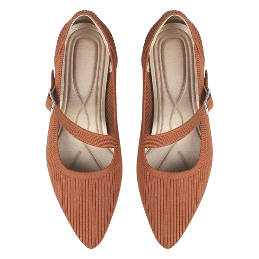 HIULYCENCE Mary Jane Flats Shoes