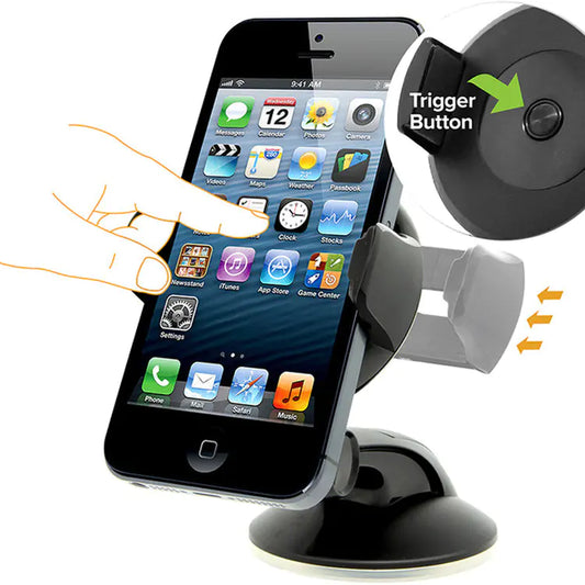 Car Dashboard Phone Holder - Suction Cup Multi-Function