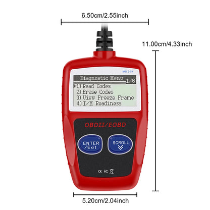 Car Diagnostic Tools Universal Version Fault Code Clear OBD 2 Scanner OBD2 Code Reader