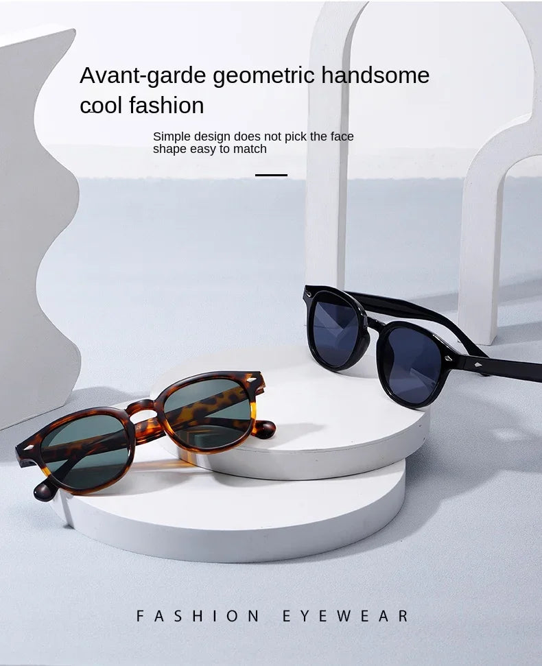 2024 New Vintage Rectangle Sunglasses Men Women