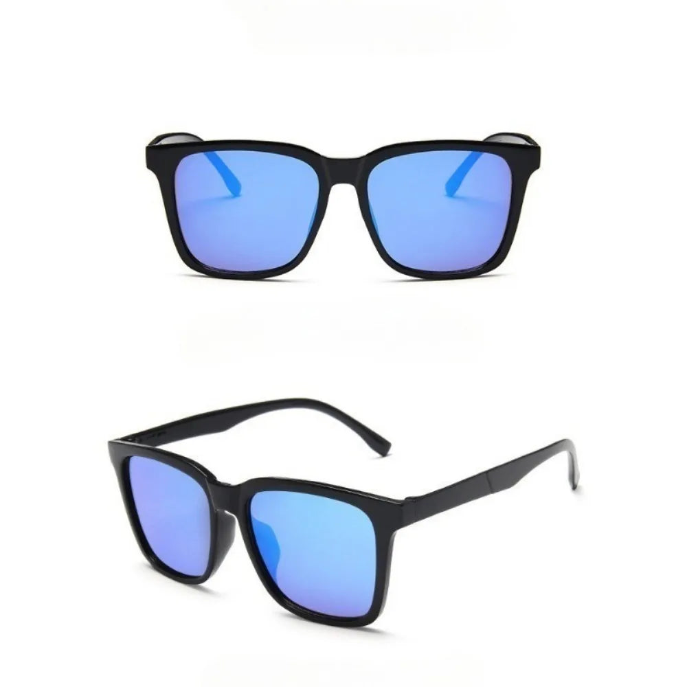 Korean Sunglasses Men/Women Driving Mercury Lens UV400