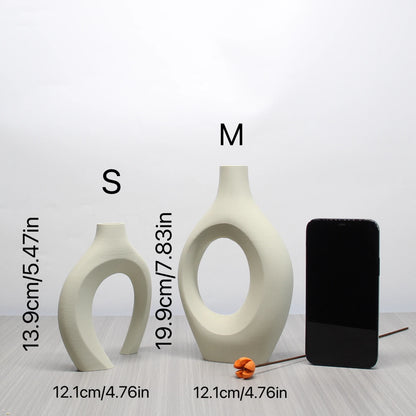 Home  Decoration Vases Set of Bohemian Style Art Vases, Perfect Choice for Home and Office Decoration, Suitable for Living Room, Bedroom and Wedding Center Furnishings