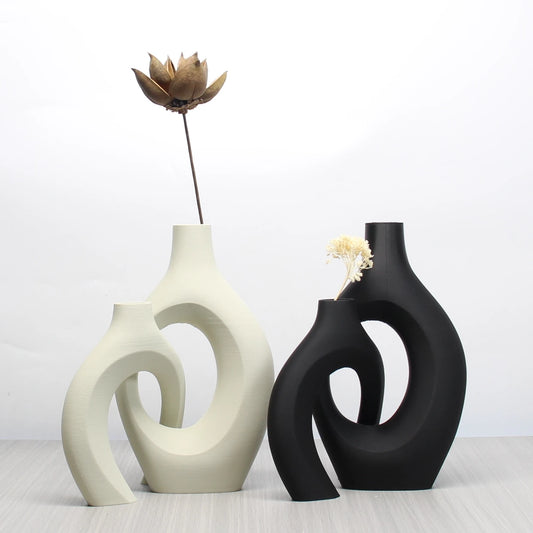 Home  Decoration Vases Set of Bohemian Style Art Vases, Perfect Choice for Home and Office Decoration, Suitable for Living Room, Bedroom and Wedding Center Furnishings