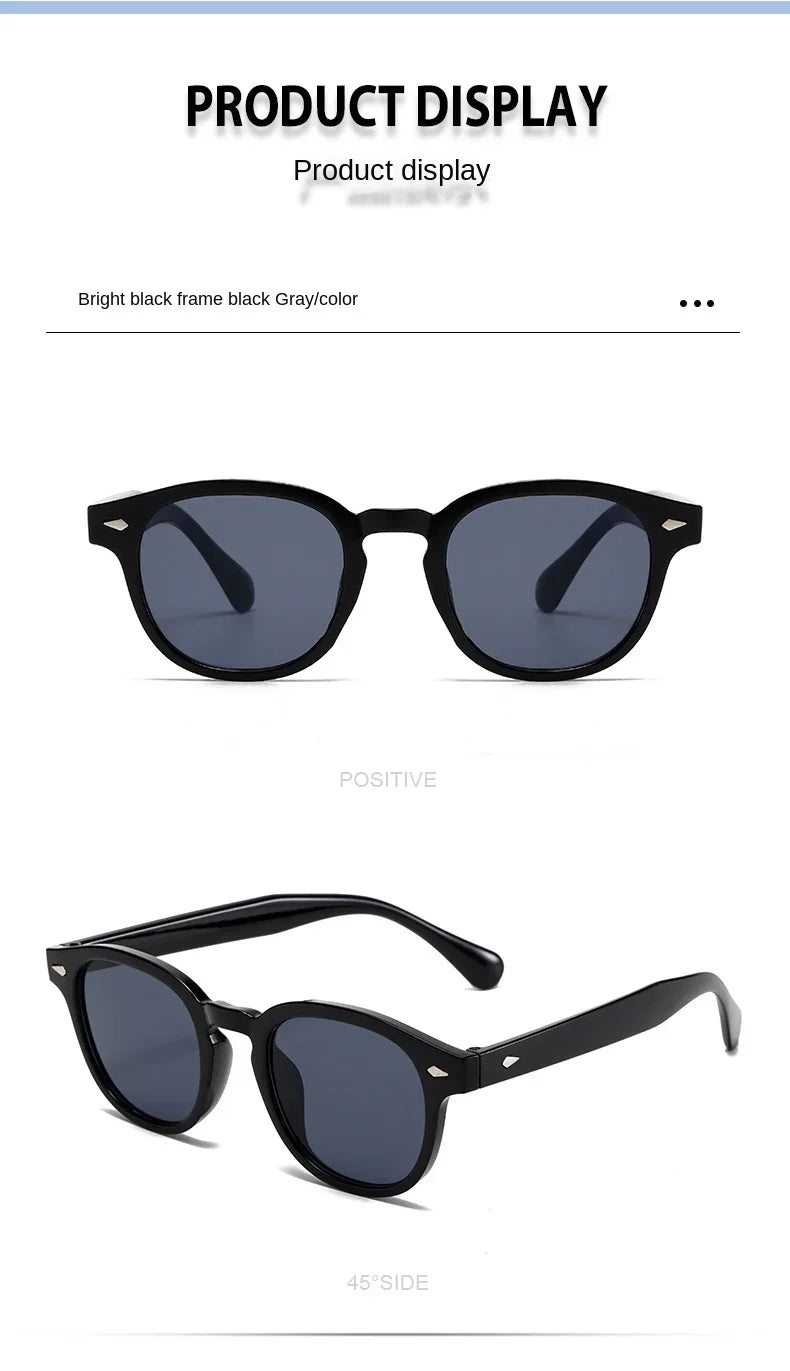 2024 New Vintage Rectangle Sunglasses Men Women