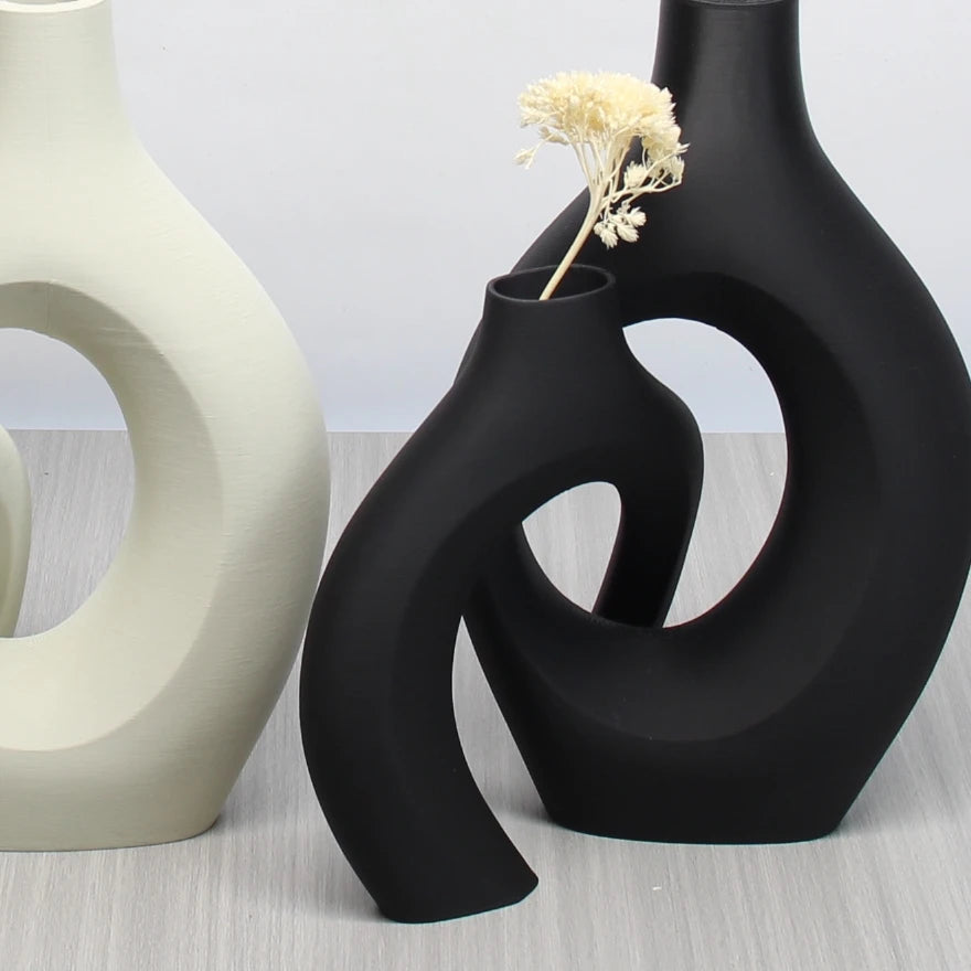 Home  Decoration Vases Set of Bohemian Style Art Vases, Perfect Choice for Home and Office Decoration, Suitable for Living Room, Bedroom and Wedding Center Furnishings