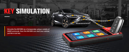 Autel KM100 KM100X Key Fob Programmer Universal Smart Key Generator Remote Immobilizer Tool