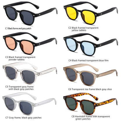 2024 New Vintage Rectangle Sunglasses Men Women