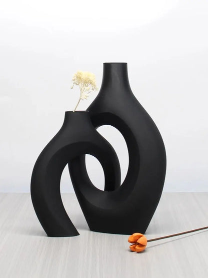 Home  Decoration Vases Set of Bohemian Style Art Vases, Perfect Choice for Home and Office Decoration, Suitable for Living Room, Bedroom and Wedding Center Furnishings