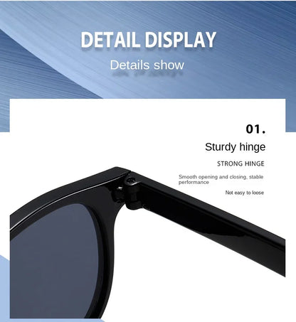 2024 New Vintage Rectangle Sunglasses Men Women