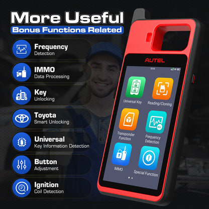 Autel KM100 KM100X Key Fob Programmer Universal Smart Key Generator Remote Immobilizer Tool