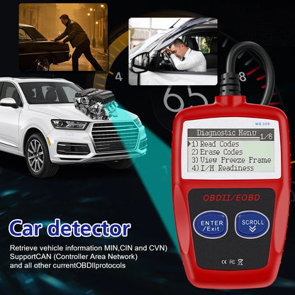 Car Diagnostic Tools Universal Version Fault Code Clear OBD 2 Scanner OBD2 Code Reader