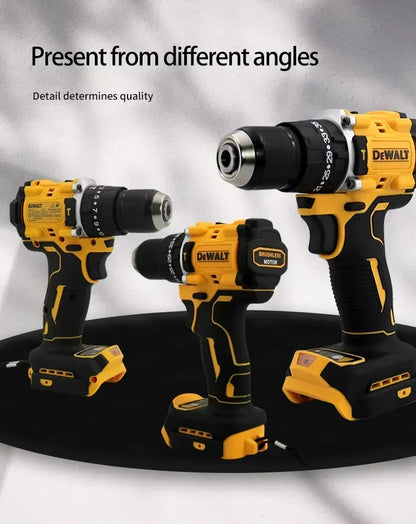 DEWALT Lithium Battery 20V Rechargeable Brushless Compact Electric Screwdriver Hand Drill Impact Drill DCD805