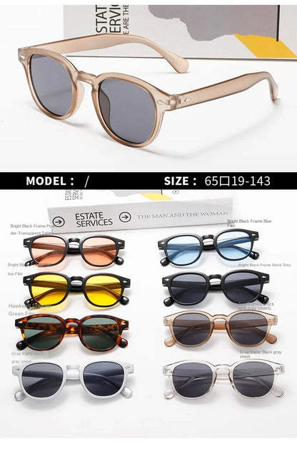2024 New Vintage Rectangle Sunglasses Men Women