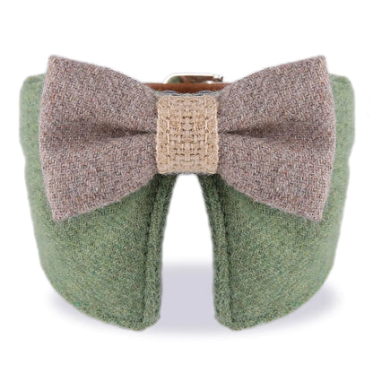 Thick Pet Collar with Big Bow Tie for Cats & Dogs
