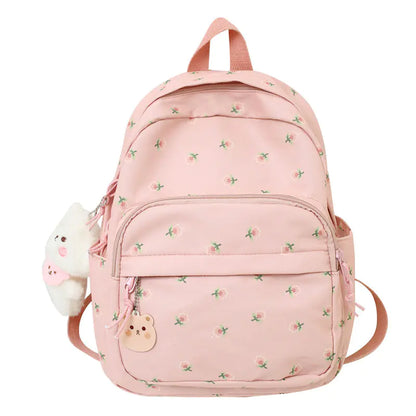 Girls' Small Kindergarten Backpack with Double Straps