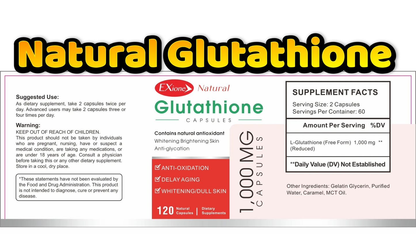 2 bottles Glutathione