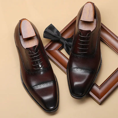 The Business Casual Leather Shoes for Men