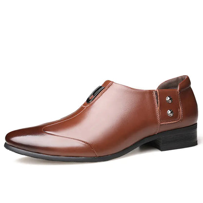 Formal British Leather Business Shoes for Men