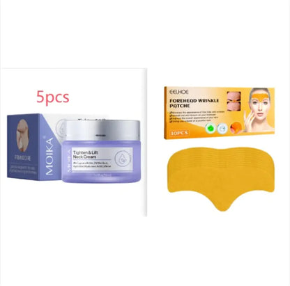 Neck Wrinkle Removal Cream Tightening Firming Fade Fine Lines Anti-Aging Necklines Lifting Shaping Beauty Neck Cream