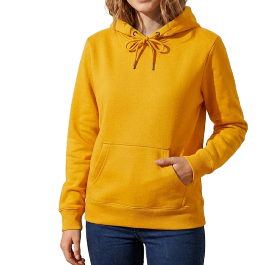 Yellow Women's Lightweight Hoodie Casual Long Sleeve Everyday Pullover