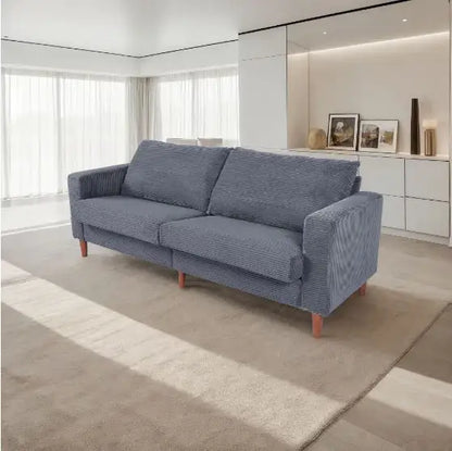 Grey Linen Sofa