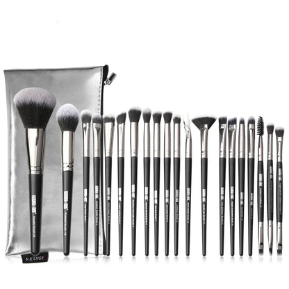 20-Piece Makeup Brush Set with Brush Bag