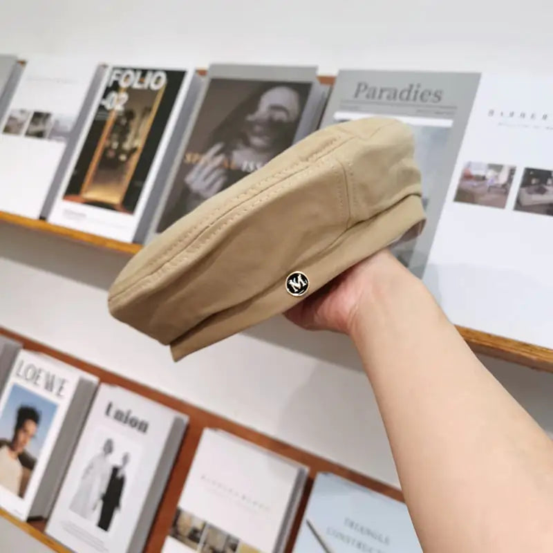 All-Match Women's Black Octagonal Beret