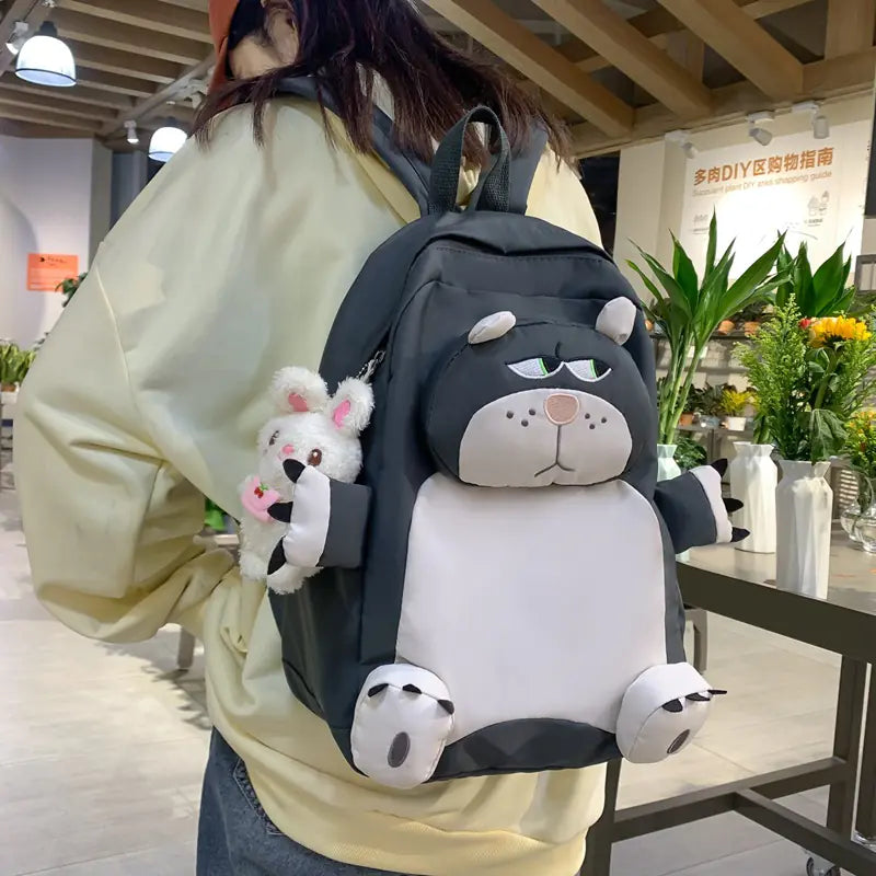 Cute Cat Pattern Women's Backpack for School & College