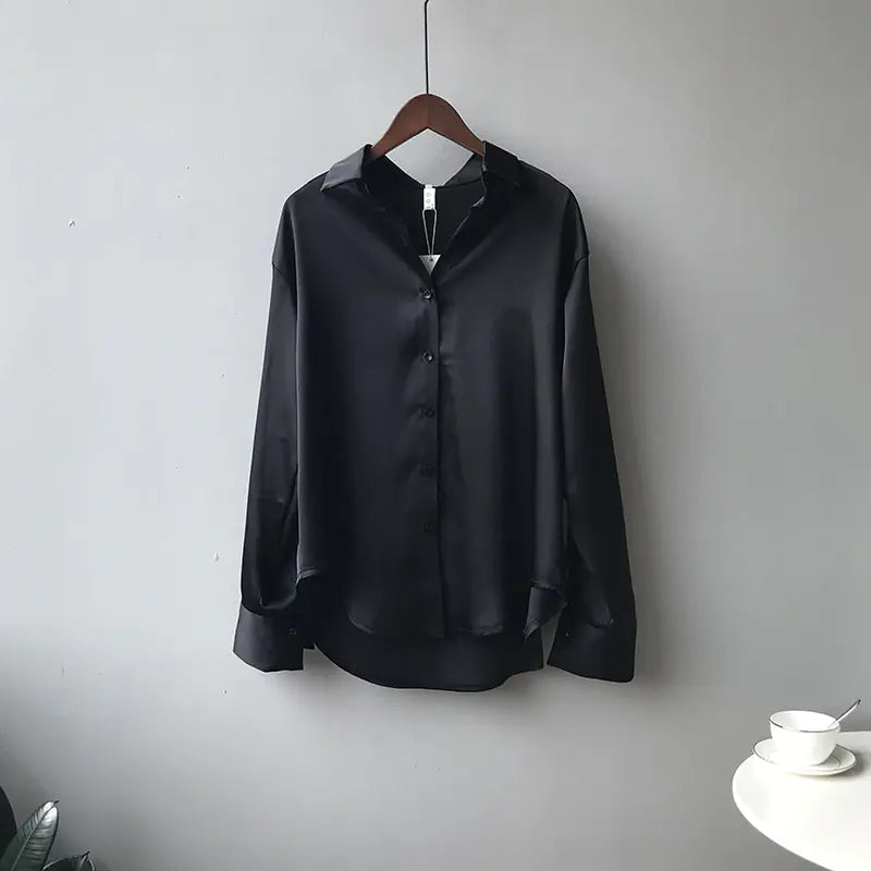 2020 Autumn Korean Style Loose Long Sleeve Shirt