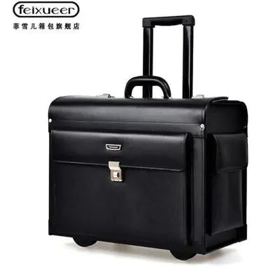 Men's Business Travel Rolling Luggage Suitcase