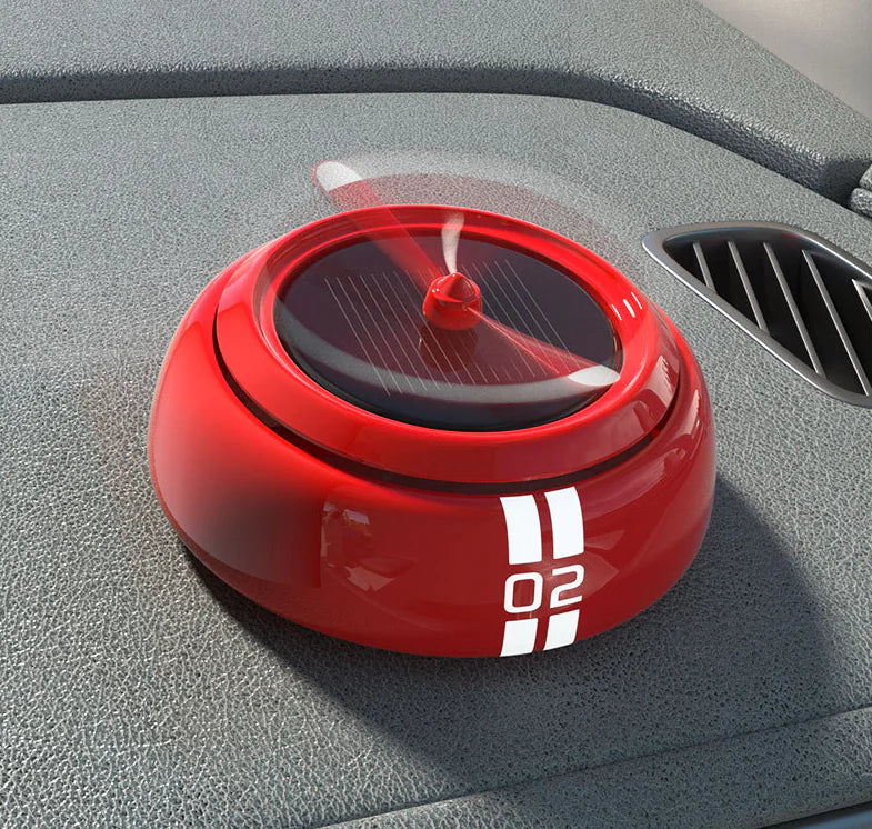 Solar-Powered Car Air Freshener with Lasting Fragrance
