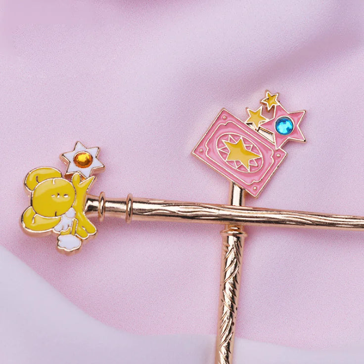 Sakura Anime Makeup Brush Set - 6 Brushes for Beginners