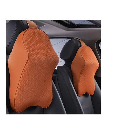Car Neck Pillow with Memory Foam Support Cushion