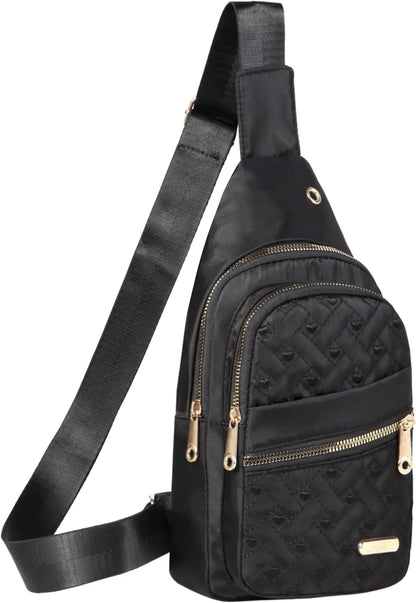 Crossbody Sling Backpack Sling Bag for Women Small Chest Bag