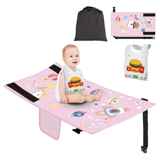 Airplane seat Extender for Kids，Toddler Airplane Bed