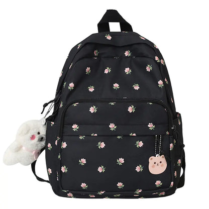 Girls' Small Kindergarten Backpack with Double Straps