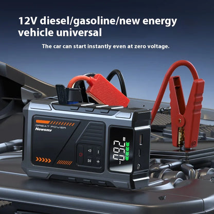 M5 Car Emergency Jump Starter with Air Compressor and Power Bank
