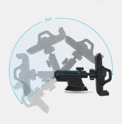 Car Air Vent Multi-Function Phone Holder with Carbon Fiber