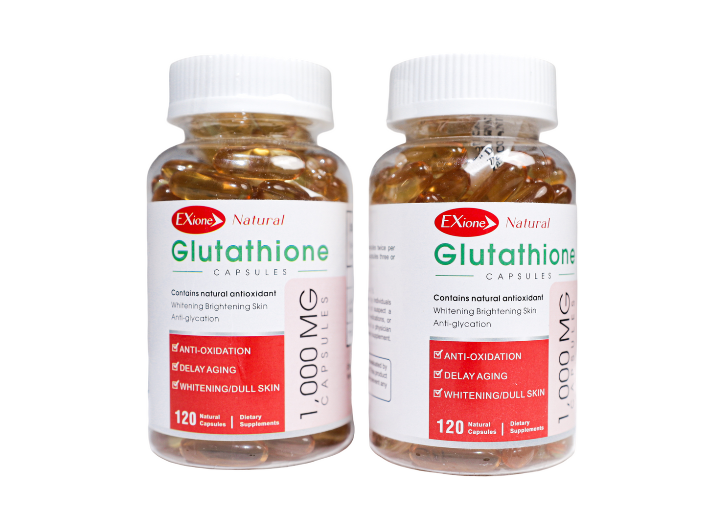 2 bottles Glutathione