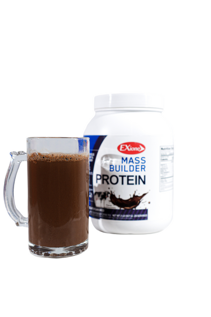 Exione Mass Builder Protein Powder Vanilla And Chocolate Flavor