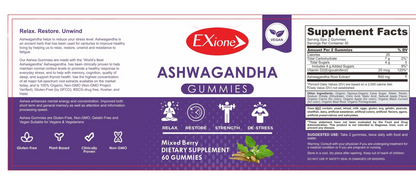 3 Bottles Of Ashwagandha For Stress Relief