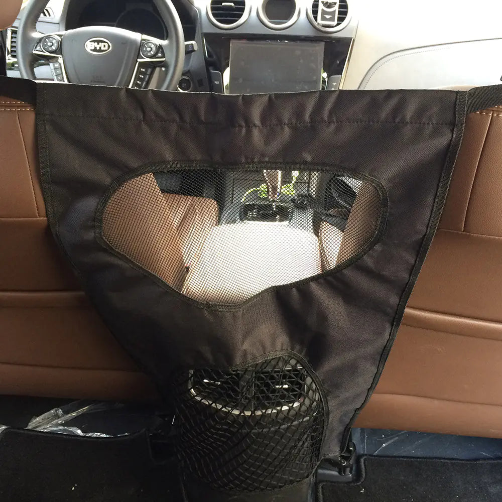 Pet Car Accessories - Rear Seat Pet Barrier for Dogs