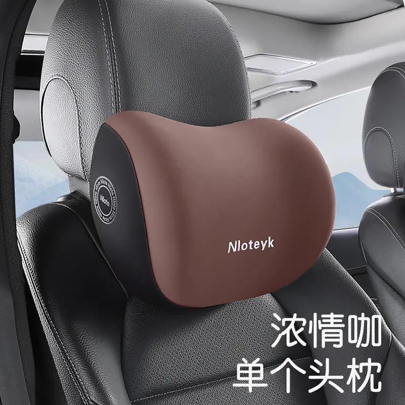 Car Memory Foam Neck Pillow and Lumbar Support Cushion