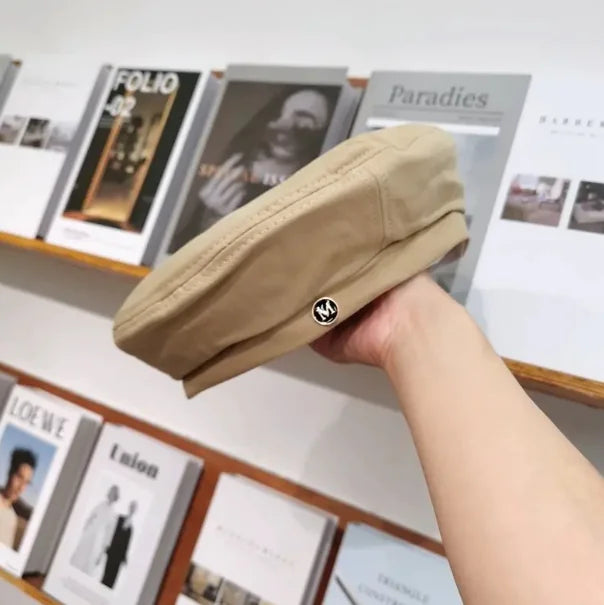 All-Match Women's Black Octagonal Beret