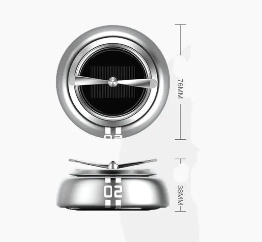 Solar-Powered Car Air Freshener with Lasting Fragrance