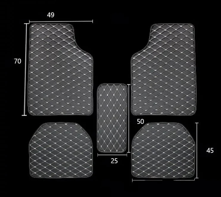 Car Leather Floor Mat