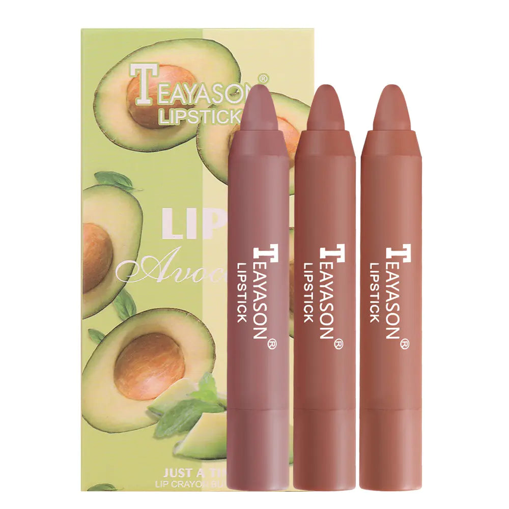 Makeup Crayon Lipstick Small Set - 3 Pack